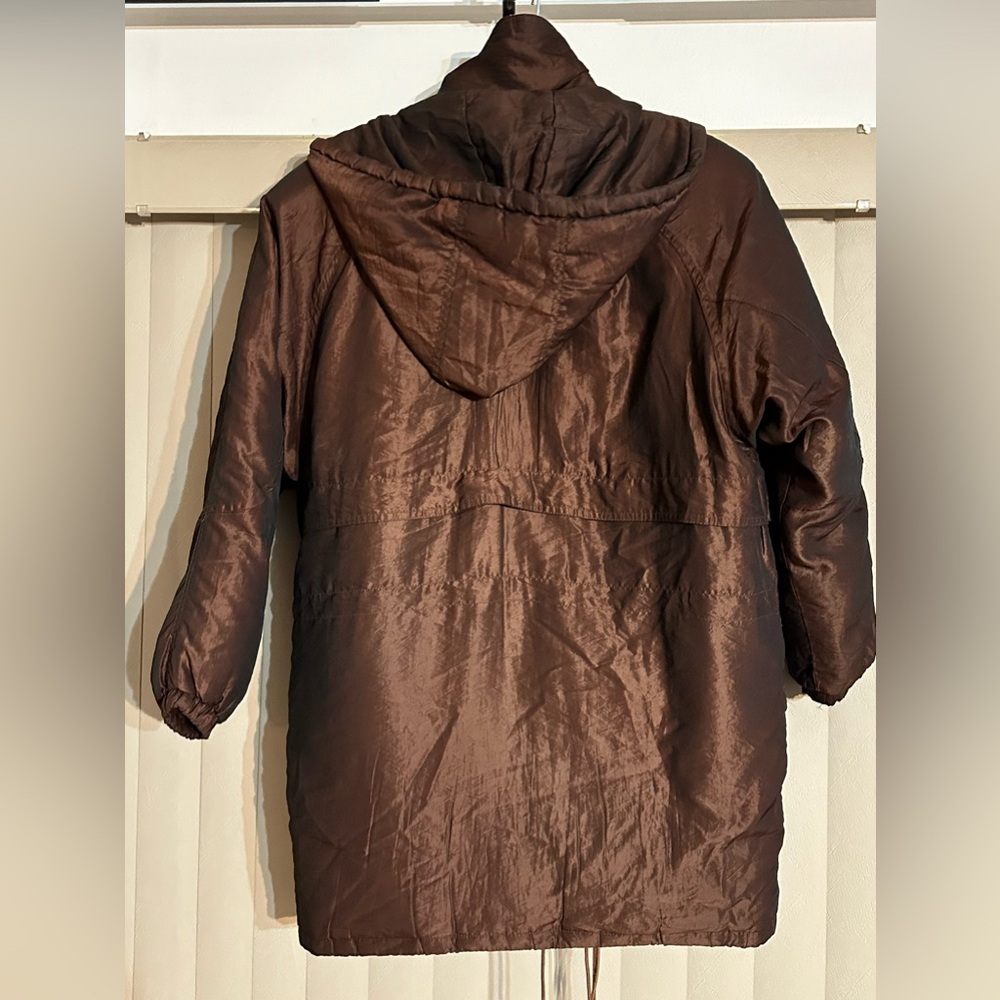 Fleet Street Down Explosion Jacket Coat Size M Br… - image 1